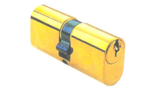 Buy HRB40 Brass Lock Cylinder Euro Profile Oval Lock Cylinder 2.2mm Key Thickness online manufacture