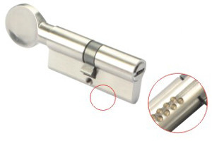 Buy SN Finish Brass Lock Cylinder En1303 Euro Profile Brass Barrel Lock Grade 2 Security Door online manufacture