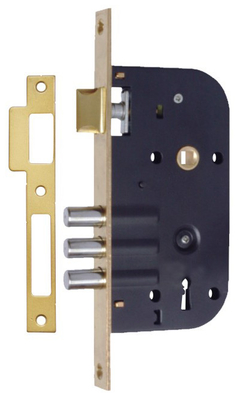 Buy High Security Mortise Door Lock / Lock Body Deadbolt Wide Compatibility Steel / Zamak for Iron Merchandise Supply online manufacture