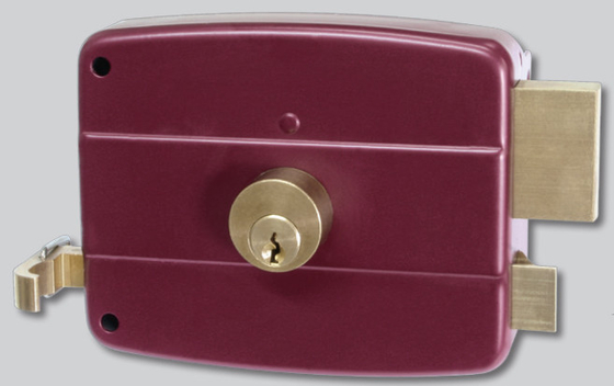 Buy OEM Finish Rim Door Lock Standard Keyway and Included Strike Plate Included online manufacture