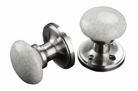 Buy Easy Installation Knob Door Lock with Zinc Alloy and Porcelain Material CP MB ORB PB AB SS Finish online manufacture