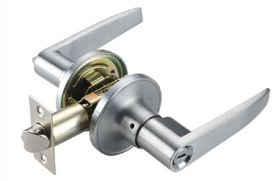 Buy Full Lip D Shape Tubular Door Lock 44x57mm Square Strike ANSI Grade 3 Schlage Keyway online manufacture