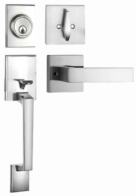 Buy Quick Installation Door Handle Lock High Durability Deadbolt Double Cylinder online manufacture