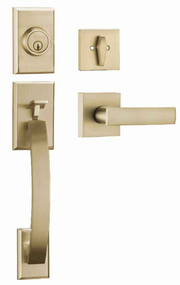 Buy Easy Installation Entrance Handle Lock Kwikset Keyway Entry Door Handles And Locks online manufacture