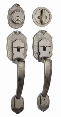 Buy Zinc Alloy Door Handle Lock Set Easy Installation Schlage Entrance Door Sets online manufacture