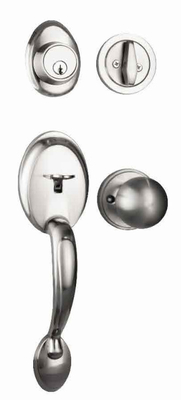 Buy Effortless Installation Entrance Handle Lock with Kwikset Keyway and 35mm to 45mm Door Thickness online manufacture