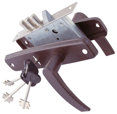 Buy High Security Keyed Mortise Lock Set Anti Theft Security Door Lever Mortise Lock Set online manufacture