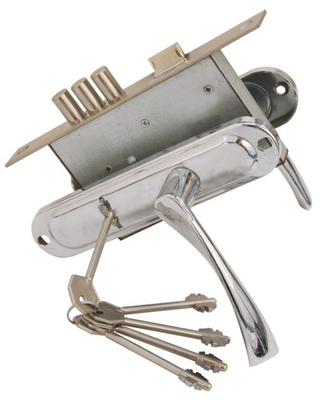 Buy Home Office Mortise Lock Set Front Door Keyed Decorative Mortise Locksets online manufacture