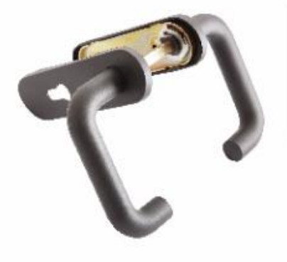 Buy Indoor Door Lock Handle with Modern Style Door Thickness 35-60mm online manufacture