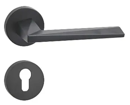 Buy Aluminium Single Type Door Lock Handle Compatible With 35-60mm Door Thickness online manufacture