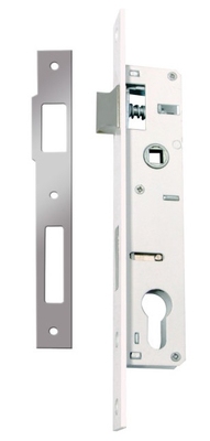 35-50mm Door Thickness Mortise Door Lock with SN Finish and Iron Material