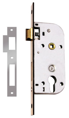 35-50mm Door Thickness Mortise Door Lock with Single Cylinder and GP / CP / AB / SN Finish