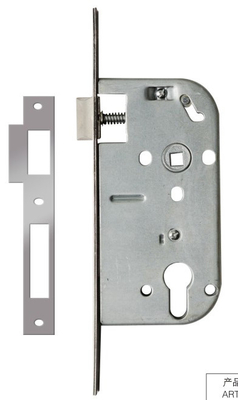 Iron Mortise Door Lock with Deadbolt Steel / Zamak Cylinder Single Cylinder Durable and Easy to Install