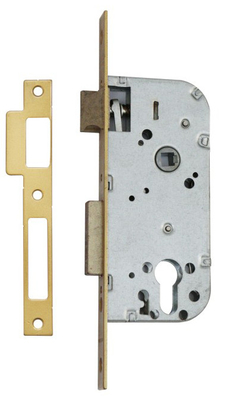 35-50mm Door Thickness Mortise Door Lock with Adjustable Latch and Steel / Zamak Deadbolt