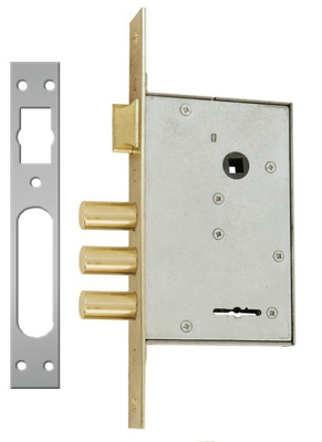 Mortise Key Lock Deadlatch Security Key Lock Robust Mortise Design for Maximum Protection