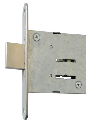 Door Thickness 35-55mm Mortise Key Lock with SN Finish