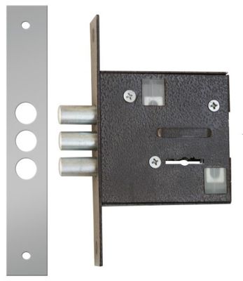 Finish SN GP CP Mortise Key Lock 35mm - 55mm Door Mortise Door Lock Replacement