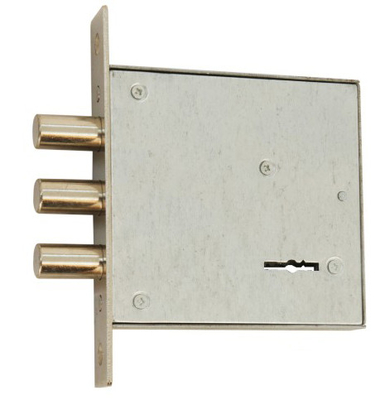 Aesthetics CP Finish Multi Point Mortise Locka for Deadlatch Small Mortice Lock
