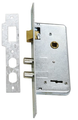 Deadlatch Mortise Key Lock CP Finish for Smooth and Easy Door Latching