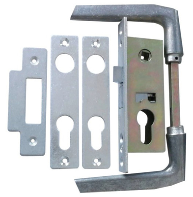 Offices  Deadlatch Mortise Front Door Lock SN Finish Durable Secure Mortise Dead Lock
