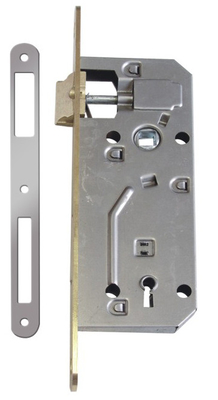 35-55mm Door Thickness Mortise Key Lock with GP Finish Deadlatch Type
