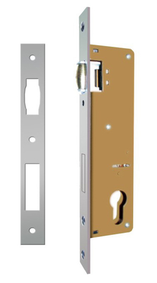 European Aluminium Bathroom Door Lock 20mm 25mm Backset Door Lock For Aluminium Door