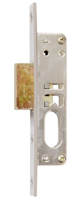Aluminum Door Lock Surface Mounted Easy to Install Brushed Nickel Finish Mortise Door Lock