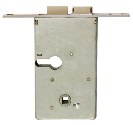 Surface Mounted Aluminum Door Lock CP Finish Aluminum Deadlatch Door Lock A Anti Theft