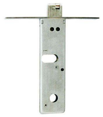 Aluminum Door Lock European Style Various Designs Surface Mounted Iron Door Lock with B Backset and CP Finish
