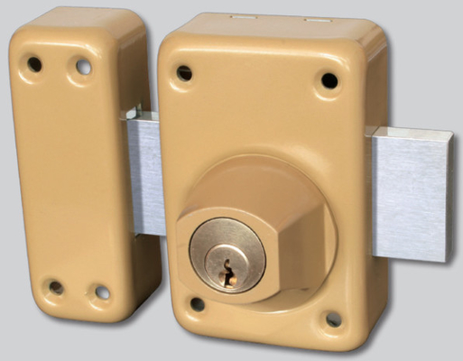 Rim Door Lock 35 - 50mm Anti Theft Door Rim Lock with OEM Finish