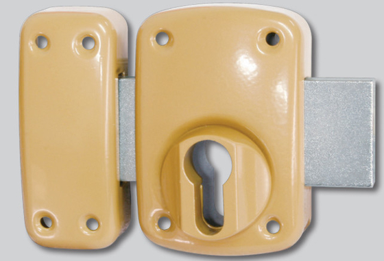 Rim Door Lock Enhance Your Security with European Style Security Night Latch Lock and Dependable Brass or Steel Dead Bolt