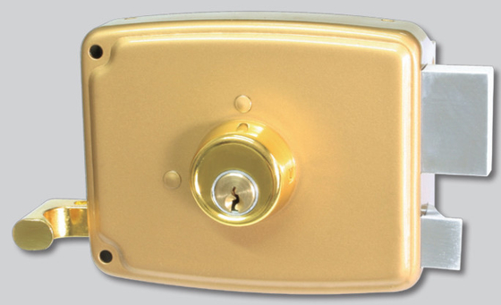 Standard Keyway Iron Rim Door Lock for Effortless and Effective Door Security