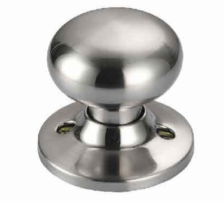 Knob Door Lock Easy Installation User-Friendly Design Zinc Alloy and Porcelain Material for Installation Needs
