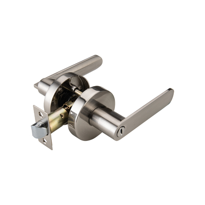 Square Tubular Lever Lock with Keyway C4 and Full Lip T-shape Strike 1-1/2