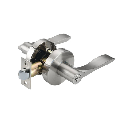 Adjustable Tubular Lever Lock Keyed Different Backset 2-3/8