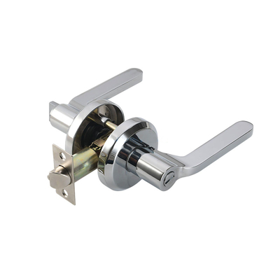 Changeable Square Corner Tubular Lever Lock with Schlage Keyway CP MB ORB PB AB SS Finish 1