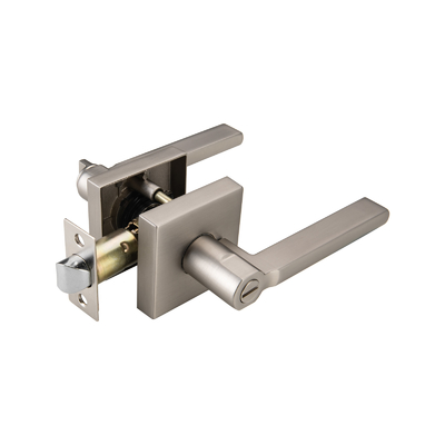 Adjustable Tubular Lever Lock for 1-3/8 Inch to 1-3/4 Inch Doors Backset Variants of 2-3/8