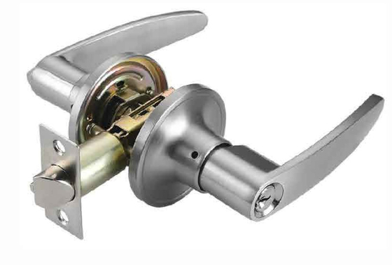 35mm to 45mm Door Thickness Tubular Lever Lock with Yale Keyway