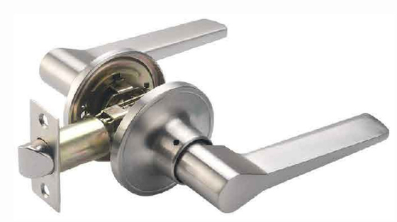 Tubular Lever Lock with Full Lip D-shape 44x57mm Square Strike Keyed Different