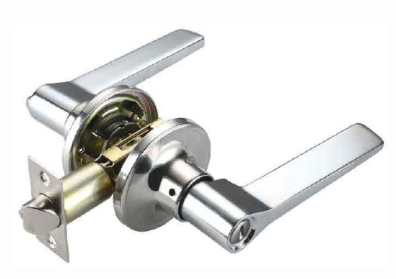 Tubular Lever Lock Changeable Square Corner 25x57mm User-Friendly Design for Backset 60mm-70mm Faceplate