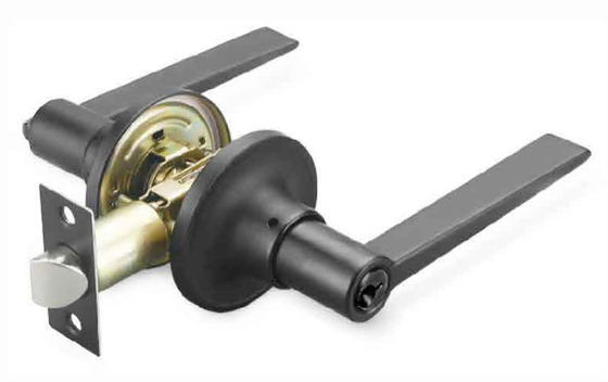 DM Function Tubular Lever Lock Full Lip D-shape 44x57mm Square C4 Keyway for Doors