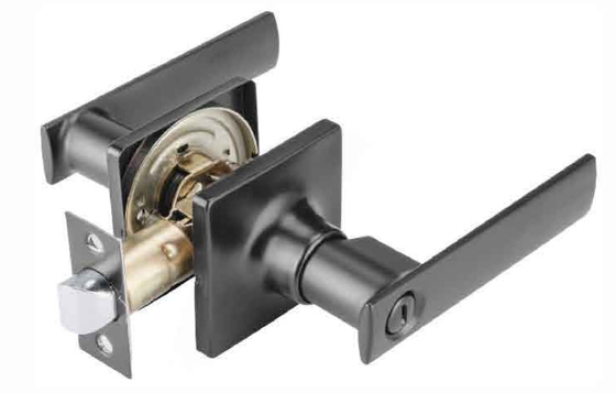 Tubular Lever Lock Changeable Square Corner 25x57mm Faceplate Yale Keyway