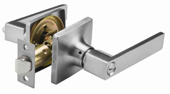 Tubular Lever Lock Function DM Strike  Square .  Backset 60mm - 70mm Modern  Design