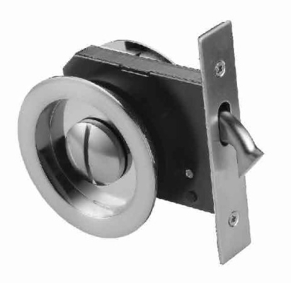 Sliding Door Lock Zinc Alloy Durability Door Handle for 35mm to 50mm Thick Exterior
