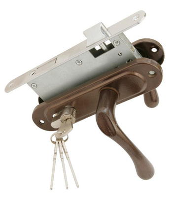 Anti Theft Mortise Lockset For Protection And Peace Of Mind Brass Cylinder