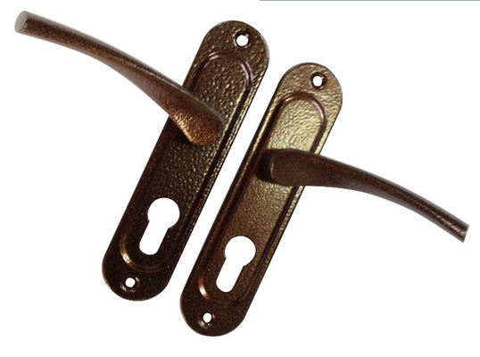 Indoor Door Lock Handle Made of Metal in CP Finish Suitable for Indoor