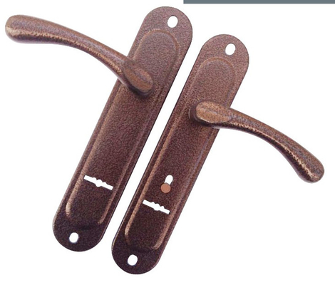 Surface Mounting Type Installation Door Lock Handle for Modern Style Doors 35-60mm Thickness