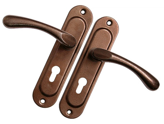 Indoor Front Door Handleset Modern Style Door Thickness 35mm - 60mm