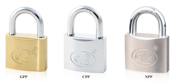 High Security Padlock Gp Cp Np Arc Type Padlock ( Mid - Heavy Duty ) Customized Logo and Weather Resistance