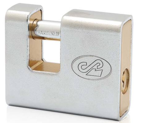 Half Sheel Steel Cover Rectangular PadlockCommercial High Security Padlock